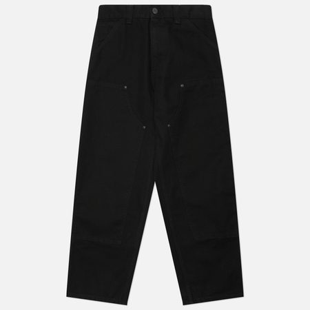 Мужские брюки Carhartt WIP OG Double Knee, цвет чёрный