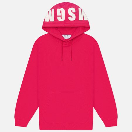 Мужская толстовка MSGM MSGM Maxilogo Hoodie, цвет розовый
