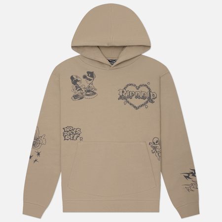 Мужская толстовка RIPNDIP Westside Hoodie, цвет бежевый