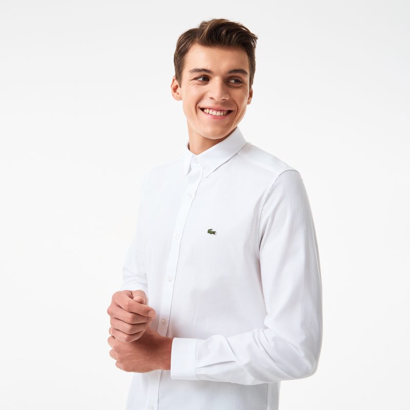 Мужская рубашка Lacoste приталенного кроя 3