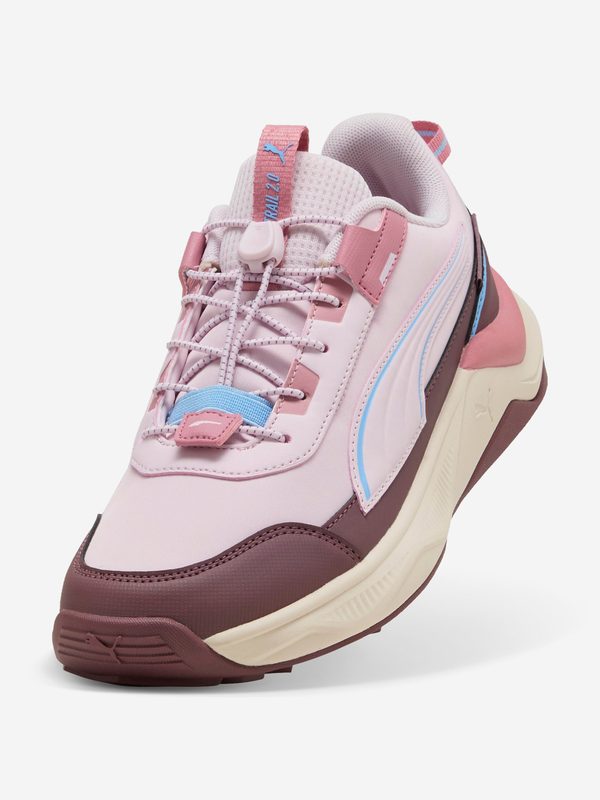 Кроссовки утепленные для девочек PUMA Evolve 2.0 Trail Lo, Розовый 5