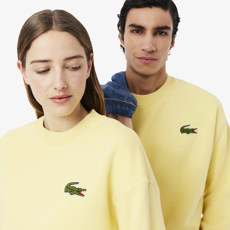 Флисовый свитшот Lacoste унисекс 3