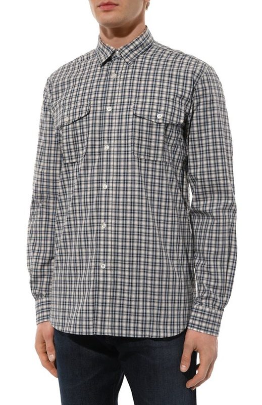 Хлопковая рубашка Woolrich 3