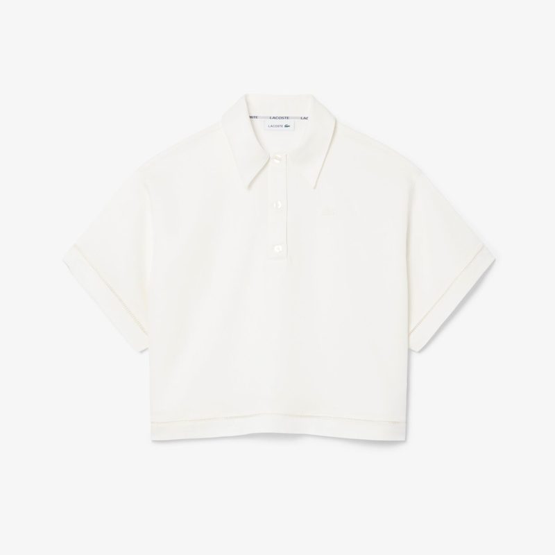 Женская рубашка Lacoste из смеси льна 5