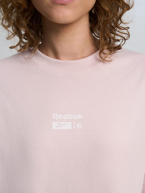 Футболка женская Reebok Boxy, Розовый 5