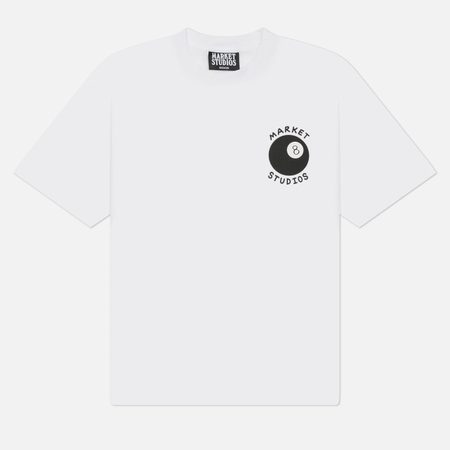 Мужская футболка MARKET Eight Ball, цвет белый