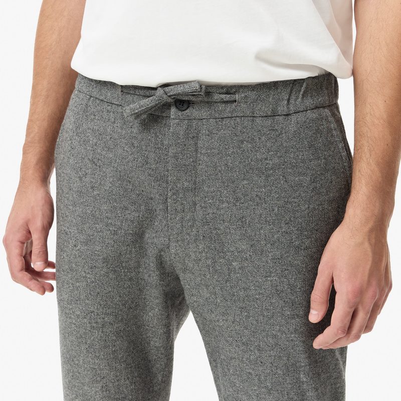 Мужские брюки Lacoste из смеси хлопка и шерсти 4