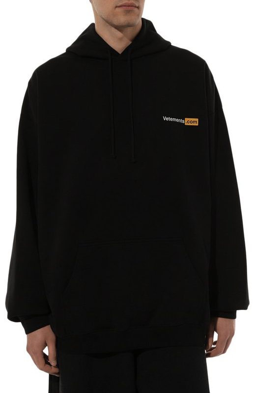 Хлопковое худи VETEMENTS 3