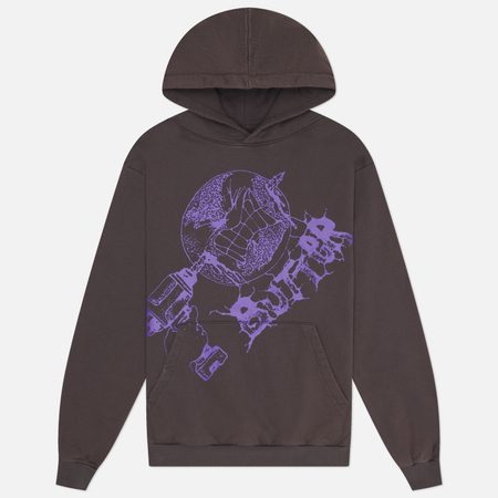 Мужская толстовка Butter Goods Drill Pullover Hoodie, цвет серый