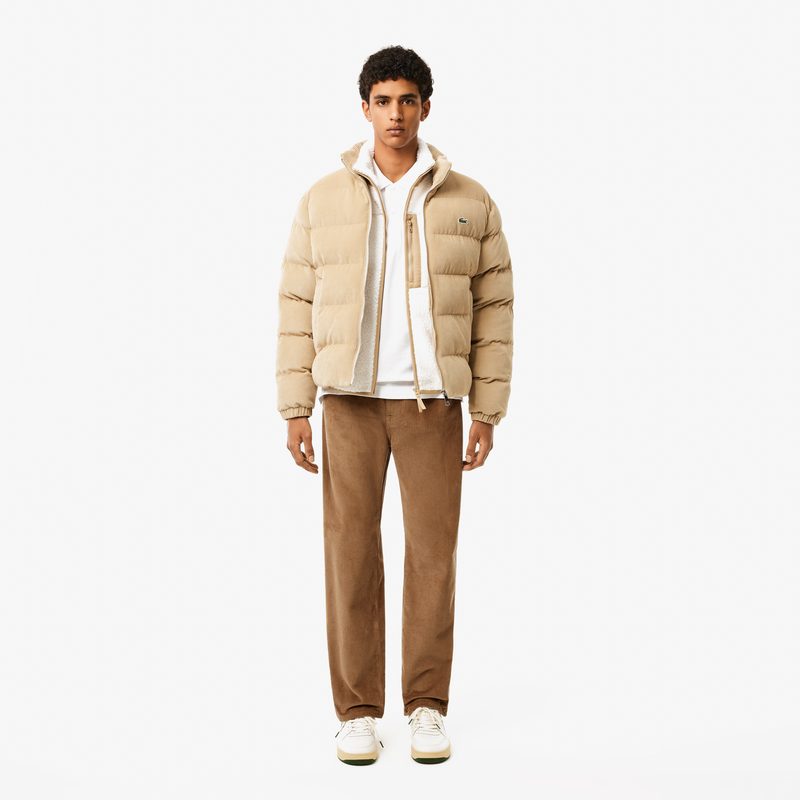 Мужские прямые вельветовые брюки Lacoste 3