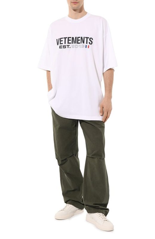 Хлопковая футболка VETEMENTS 5
