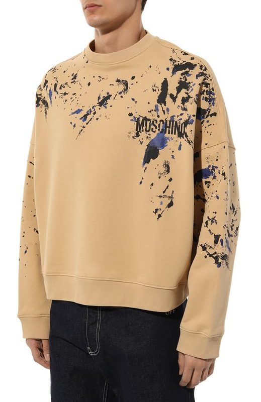 Хлопковый свитшот Moschino 3