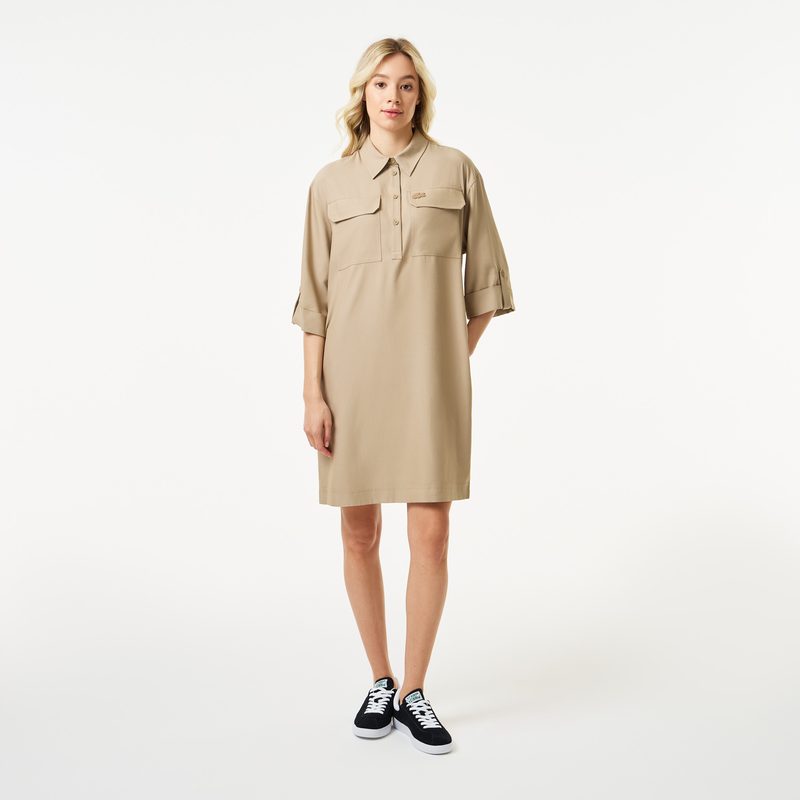 Платье Lacoste прямого кроя
