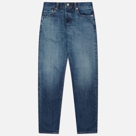Мужские джинсы Edwin Regular Tapered Kurabo Recycle Denim Red Selvage 14 Oz, цвет синий