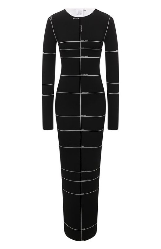 Платье из вискозы VETEMENTS