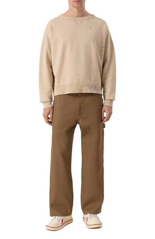 Хлопковые брюки Moschino 2