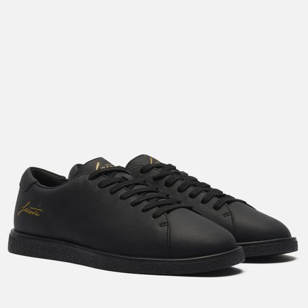 Мужские кроссовки Lacoste Linecourt Leather, цвет чёрный
