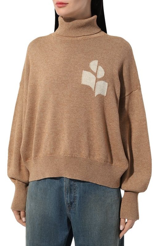 Свитер из хлопка и шерсти Isabel Marant Etoile 3