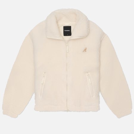 Женская флисовая куртка Kangol Fleece Detachable, цвет бежевый