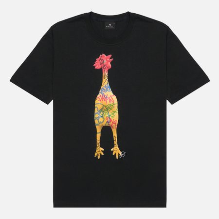 Мужская футболка Paul Smith Rubber Chicken, цвет чёрный