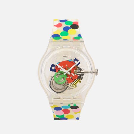 Наручные часы Swatch Spor The Dot, цвет серый