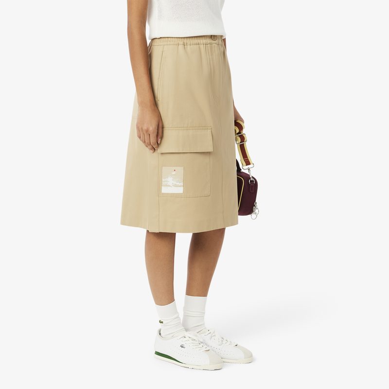 Женская юбка Lacoste из хлопка 4