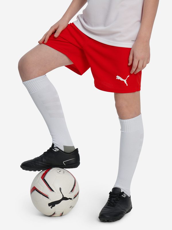Шорты для мальчиков PUMA Teamrise, Красный
