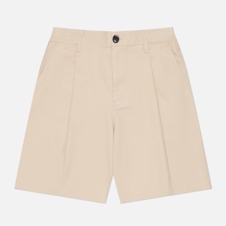 Мужские шорты OBEY Dean Pleated, цвет бежевый