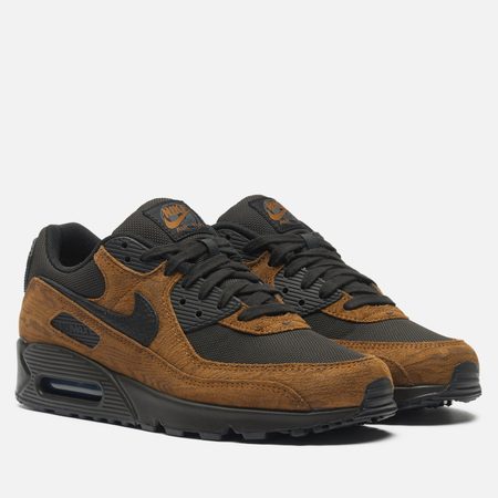Кроссовки Nike Air Max 90 Premium, цвет коричневый