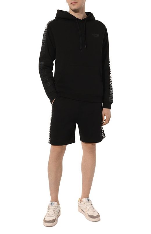 Хлопковое худи Moschino 2