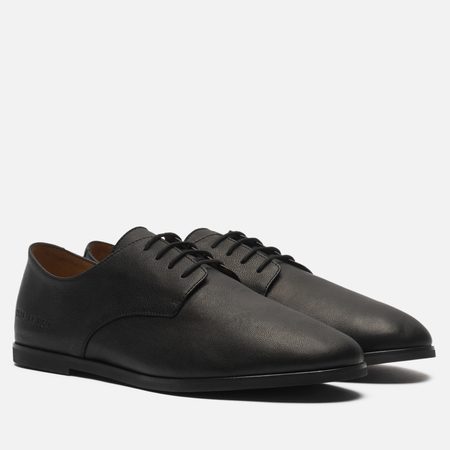 Мужские ботинки Common Projects Soft Derby Leather, цвет чёрный