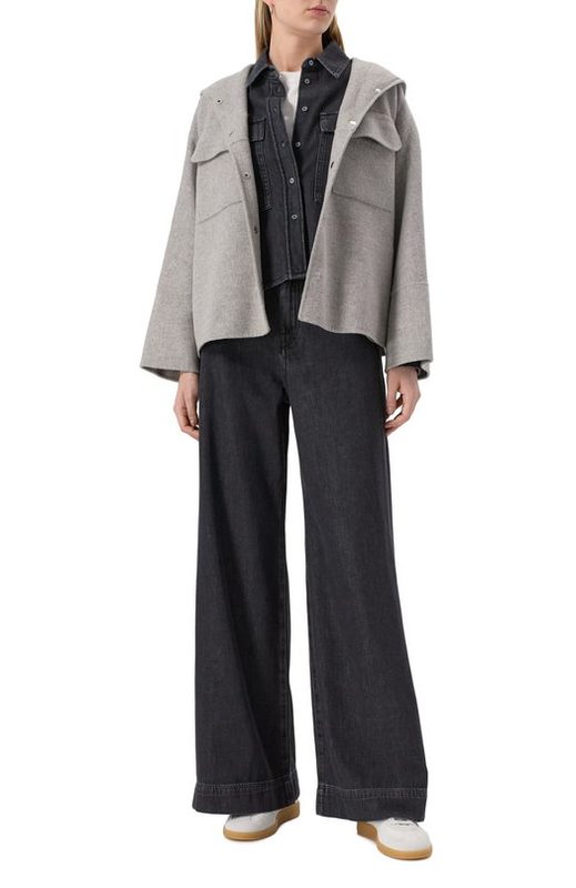 Шерстяное полупальто Weekend Max Mara 2