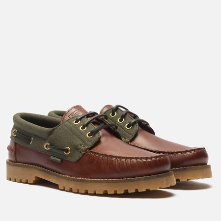Мужские ботинки Barbour Re-Engineered Deck Boat, цвет коричневый