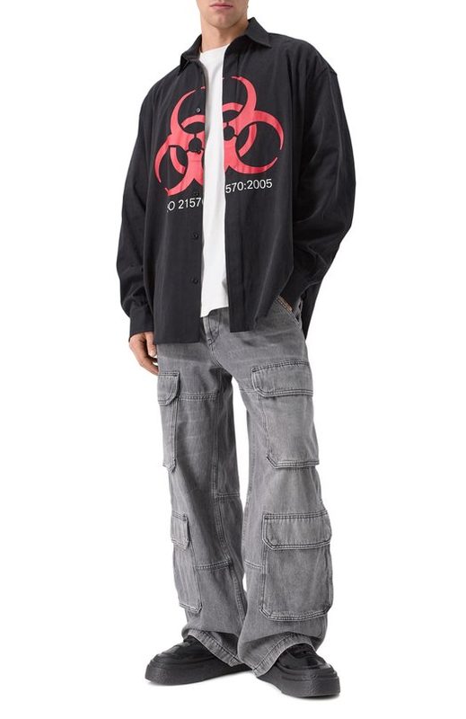 Хлопковая рубашка VETEMENTS 2