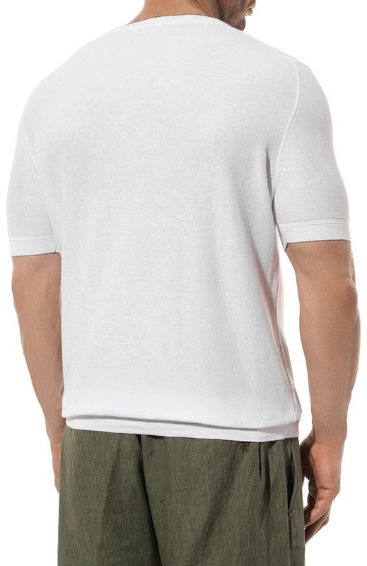 Хлопковый джемпер Il Borgo Cashmere 4