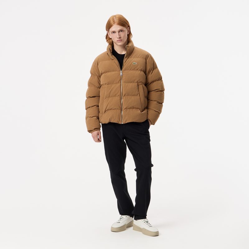 Мужская вельветовая куртка-пуховик Lacoste 5