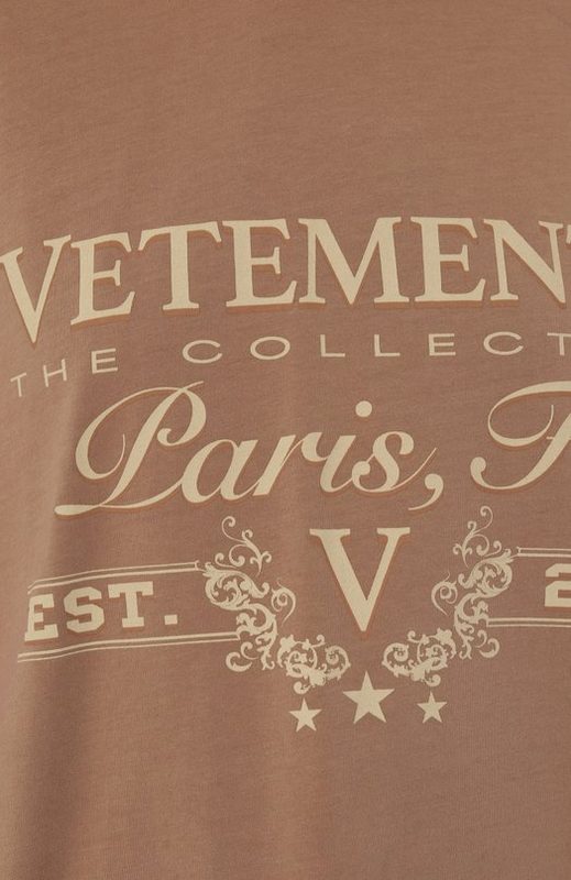 Хлопковая футболка VETEMENTS 5