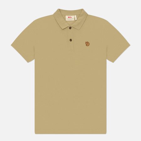 Мужское поло Fjallraven Ovik, цвет бежевый