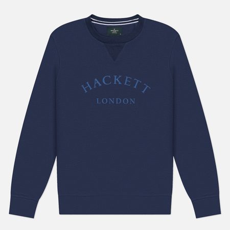 Мужская толстовка Hackett Heritage Essential AW Crew, цвет синий