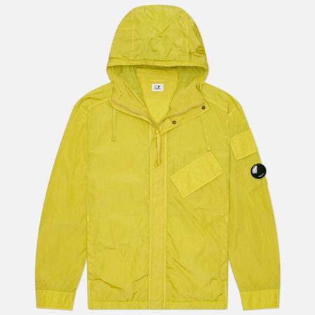 Мужская рубашка C.P. Company Chrome-R Hooded Lens, цвет жёлтый