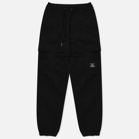 Мужские брюки Alpha Industries Cargo Jogger Cotton, цвет чёрный