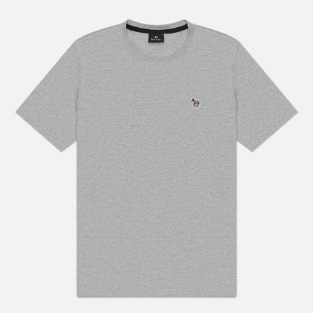 Мужская футболка Paul Smith Zebra Logo Regular, цвет серый