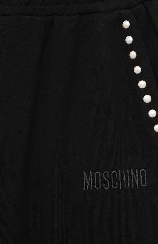 Хлопковые джоггеры Moschino 3
