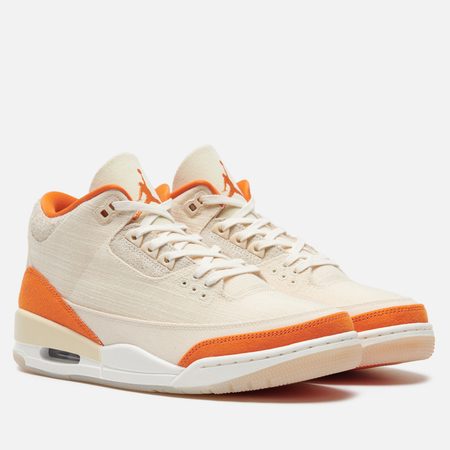 Кроссовки Jordan Wmns Air Jordan 3 Retro T, цвет бежевый