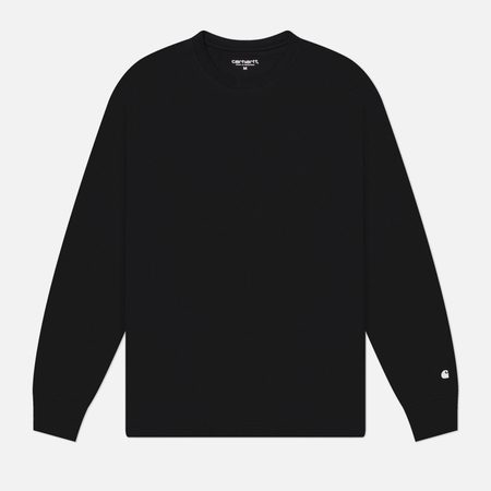 Мужской лонгслив Carhartt WIP Base, цвет чёрный