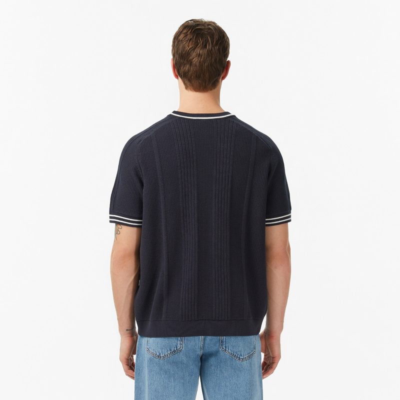 Мужской свитер Lacoste с коротким рукавом 2