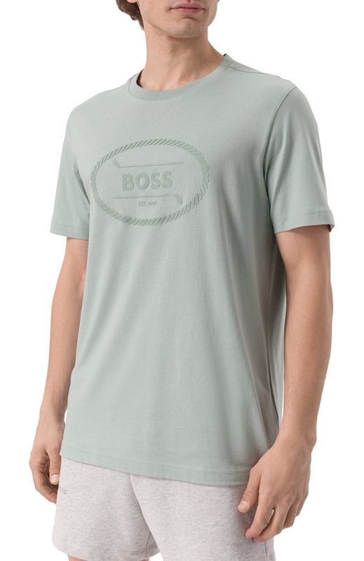 Хлопковая футболка BOSS Green 3