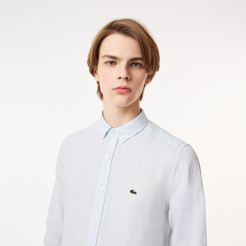 Мужская льняная рубашка Lacoste 3