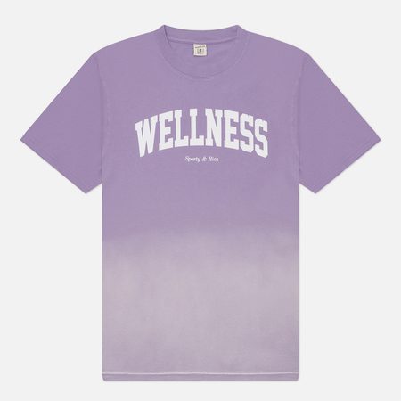 Мужская футболка Sporty & Rich Wellness Ivy, цвет фиолетовый