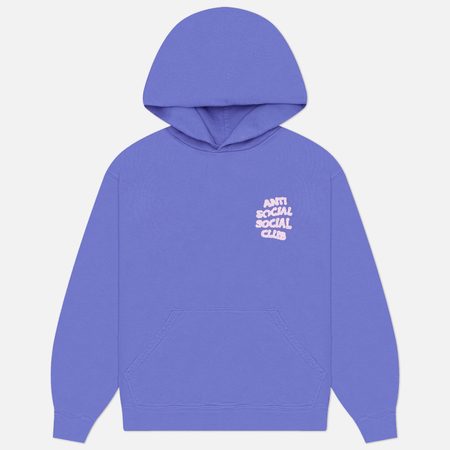 Мужская толстовка Anti Social Social Club I Glow In the Dark Hoodie, цвет фиолетовый